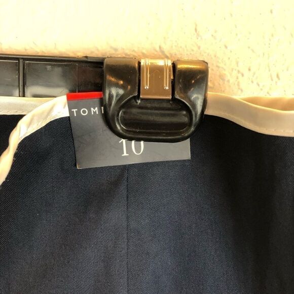 NWT Tommy Hilfiger Navy Blue Mini Skirt Size 10 - Picture 7 of 8